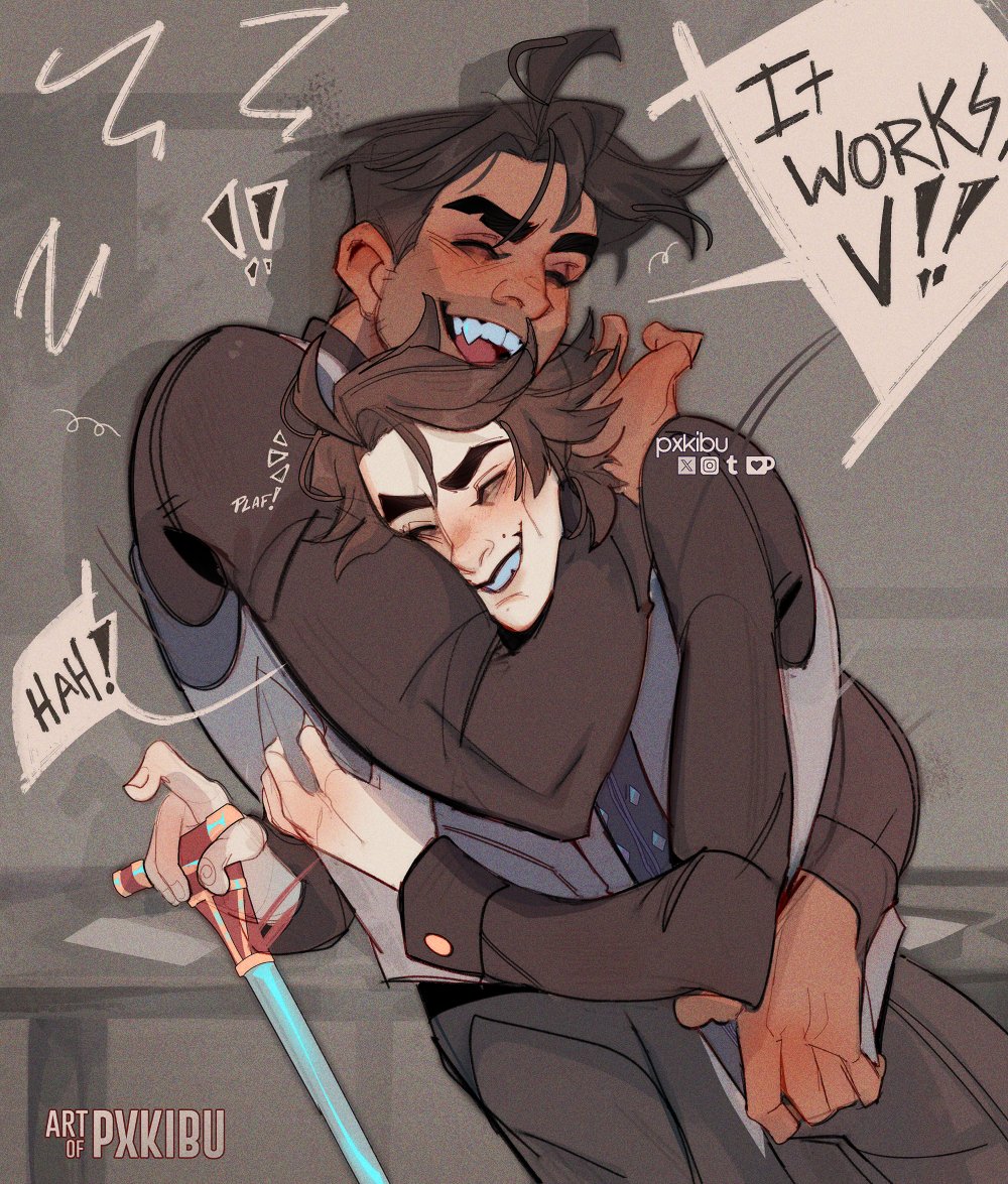 BREAKTHROUGH!!!! (they haven't slept in weeks) #jayvik