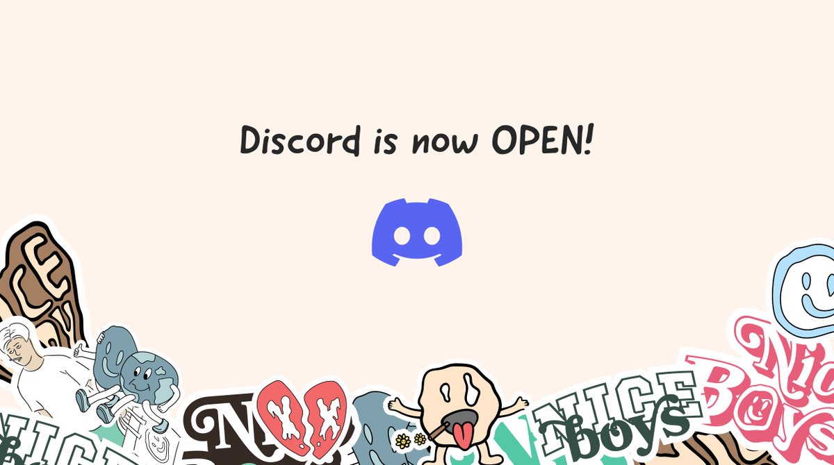 NiceBoysNFT_'s tweet photo. Discord is now OPEN!
The first 100 people to join will receive the OG role!!

Link below 👇

Be different, be nice.