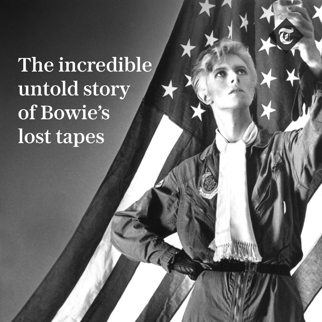 🎶 A tape sat unwanted and forgotten for decades, before falling into the hands of a music obsessive.

Moments from wiping it, Max Ochester discovered its secret – a never-before-heard David Bowie recording session...

Read the tape's untold story here 👇
telegraph.co.uk/music/artists/…