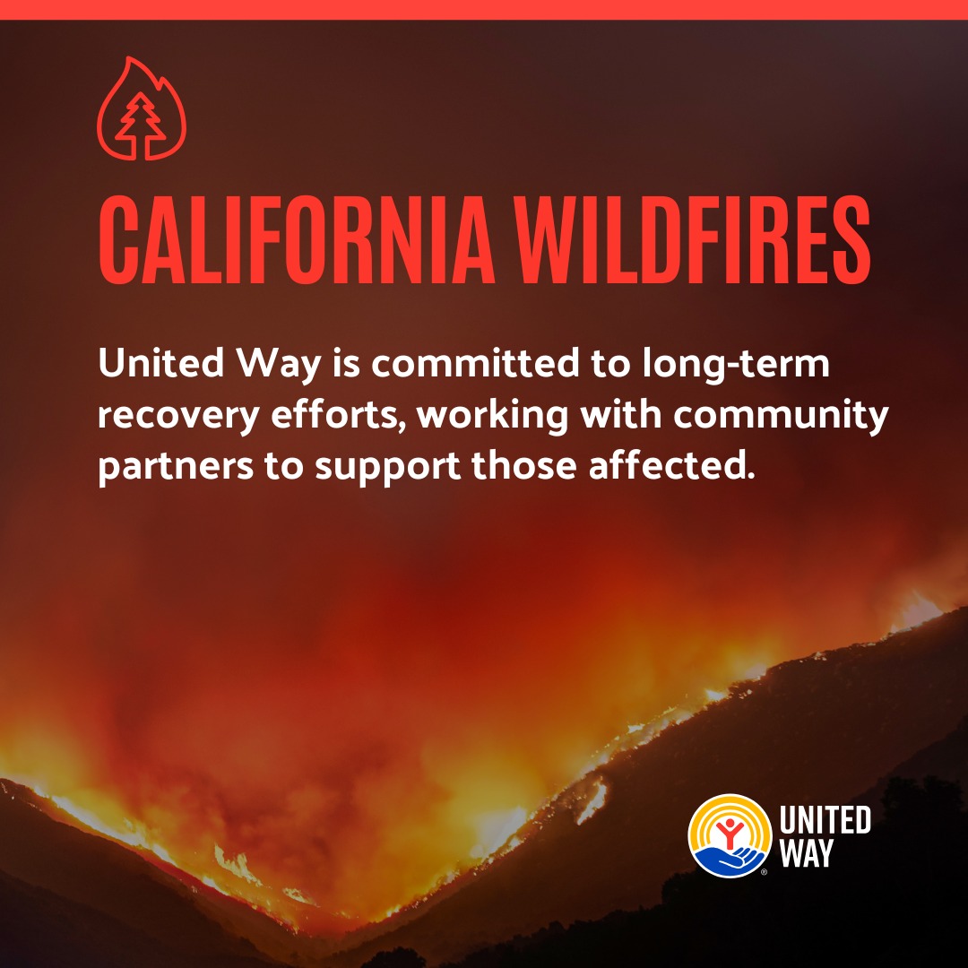 The California wildfires have affected tens of thousands of people. Help us  
support long-term recovery by donating and helping families rebuild their lives.

🔗 Learn more about how you can help and donate today: uwc.211ct.org/greater-los-an…