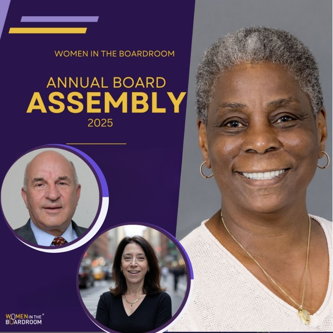 Thank you to everyone who attended our board assembly! What a joy it was to hear Ursula Burns and our other speakers' insights. If you attended, let us know below what your favorite part of the event, or tip from one of our speakers was. 

#WomenintheBoardroom #BoardAssembly2025