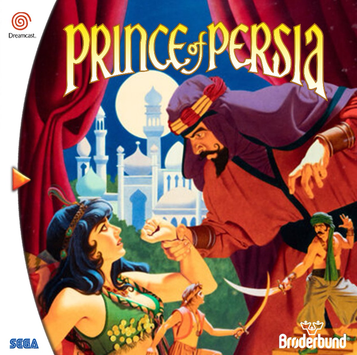 memorix101's tweet photo. I'm porting the classic Prince of Persia for #dreamcast. 🙂 SDLPoP is now available for Dreamcast. You can play the classical way against the time or use a quicksave feature (which will cost you time⌛) https://t.co/Ac07vNayOk