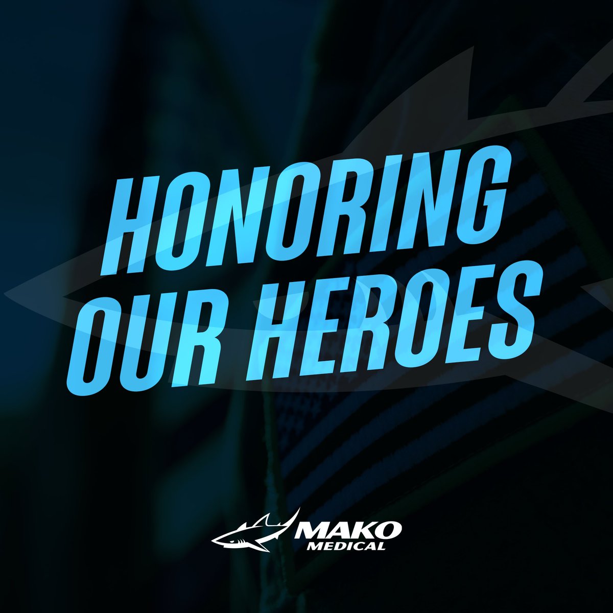 ‘Greater love has no one than this: to lay down one’s life for one’s friends.’ – John 15:13 🇺🇸 At Mako Medical, we honor the sacrifices made by our military heroes. Let’s continue to lift them in prayer." #MilitaryMatters #FaithInAction #GratitudeInAction