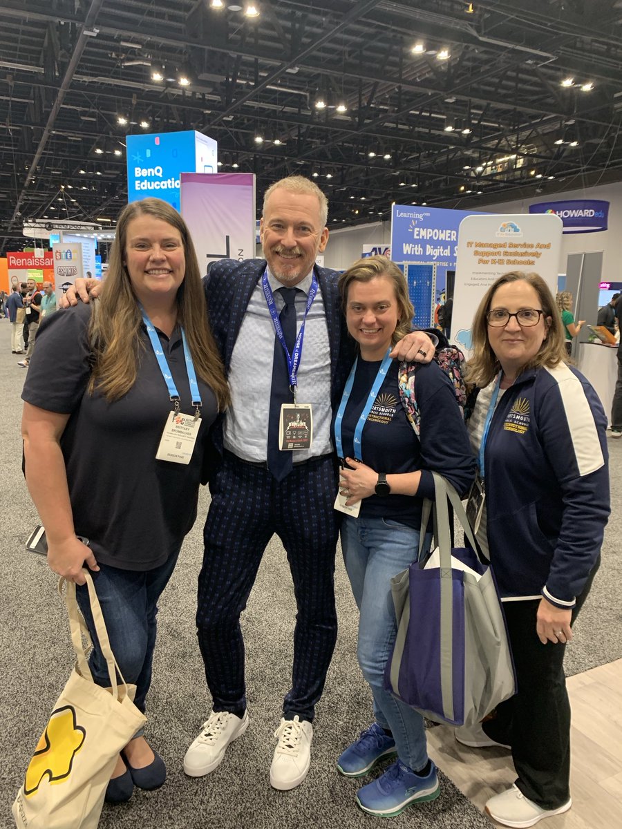 MsBrombacher's tweet image. I've met a few celebrities at FETC! π€© Ron Clark (@ronclarkacademy)π«, Matt Miller (@jmattmiller)ποΈ, and Moby (@Brainpop)π€!
#FETC #ITRT @jennthomas75 #DitchThatTextbook #BrainPOP #RonClarkAcademy