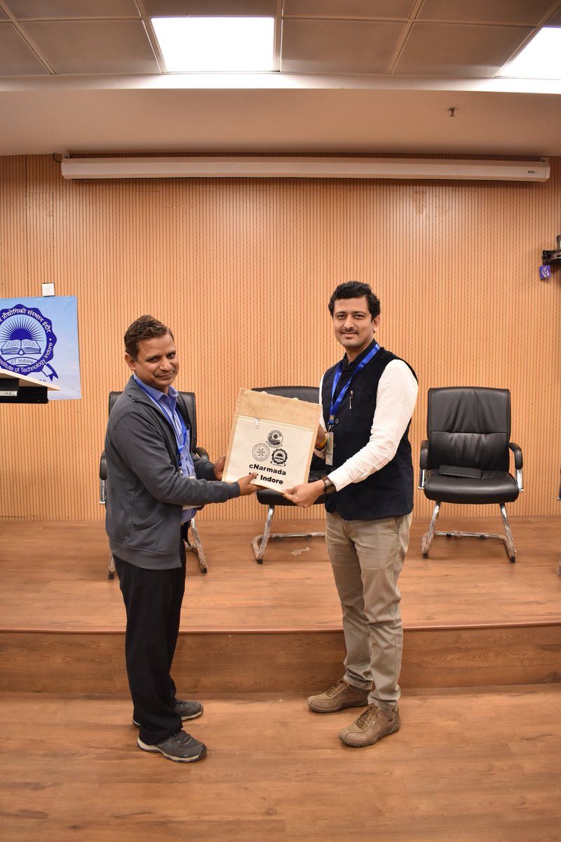 Priyank Sharma | प्रियांक शर्मा 🇮🇳 (@prisharma4) on Twitter photo #cNarmada team at <a href="/IITIOfficial/">IIT Indore</a> organized a two-day workshop on 'Integrated Approaches to Narmada River Basin Management'.
We had invited several speakers from field agencies and NGOs to understand the micro-level challenges and issues in the Narmada basin. #cNarmada team at <a href="/IITIOfficial/">IIT Indore</a> organized a two-day workshop on 'Integrated Approaches to Narmada River Basin Management'.
We had invited several speakers from field agencies and NGOs to understand the micro-level challenges and issues in the Narmada basin.