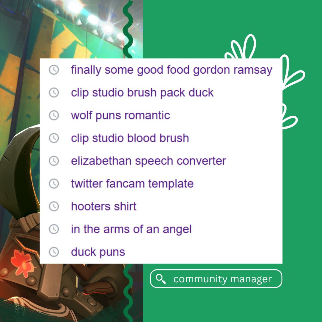 Glowmade 🎮✨ (@glowmade) on Twitter photo Ever wondered what the heck game devs google to get inspired? Well... safe to say a game chaotic as <a href="/playkingofmeat/">King of Meat</a> would amass some slightly cursed searches 😂 Ever wondered what the heck game devs google to get inspired? Well... safe to say a game chaotic as <a href="/playkingofmeat/">King of Meat</a> would amass some slightly cursed searches 😂