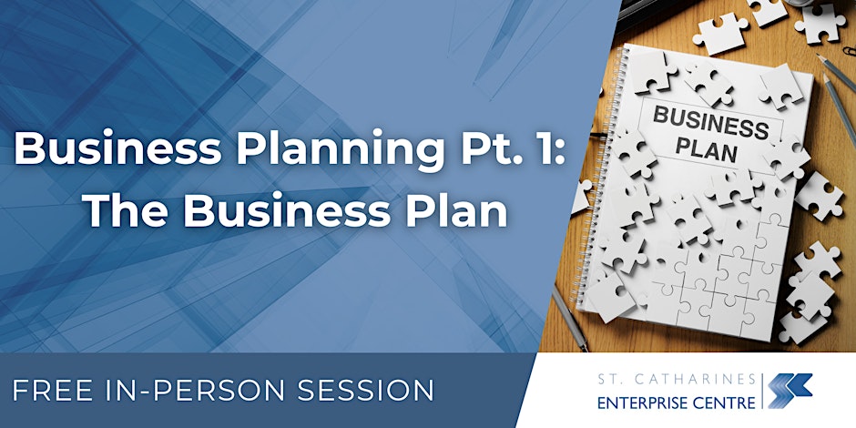 📝 Learn how to create a business plan with guidance from the St. Catharines Enterprise Centre. 
🗓 Jan. 28, 10 – 11 a.m.
➡️ Part 2: Jan. 30, 10 - 11 a.m.
📍 St. Catharines Enterprise Centre, 22 Ontario St.
🎟 Register now: stcatharines.ca/ECPart1