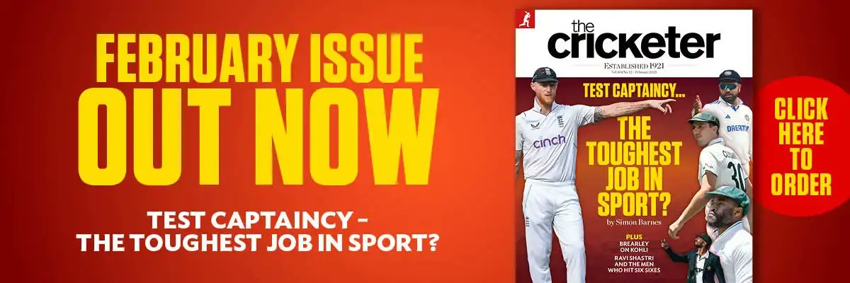 coynejames's tweet photo. ⚡February @TheCricketerMag OUT NOW⚡

@SimonBarnesWild on Test captaincy + @AlexHartley93 interview + 40 years since @RaviShastriOfc 6 6s

+ big UK club cricket poll by @Swannick of @ClubDevel revealing playing numbers, ground insecurities and more

👇

https://t.co/2BgxMyyvxd https://t.co/DqyWGKua8D