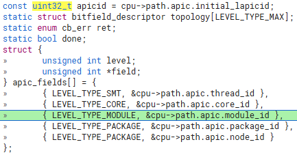 InstLatX64's tweet photo. This is not strong evidence, but perhaps a good sign that the CPUID.1Fh topology data in #Intel #PantherLake is finally well: hopefully it will be easier to decide which #Darkmont is E-core on CPU-die and which is LPE-core on the IO-die:
https://t.co/DF2Ku24Z6v https://t.co/2S4DiLPEqu