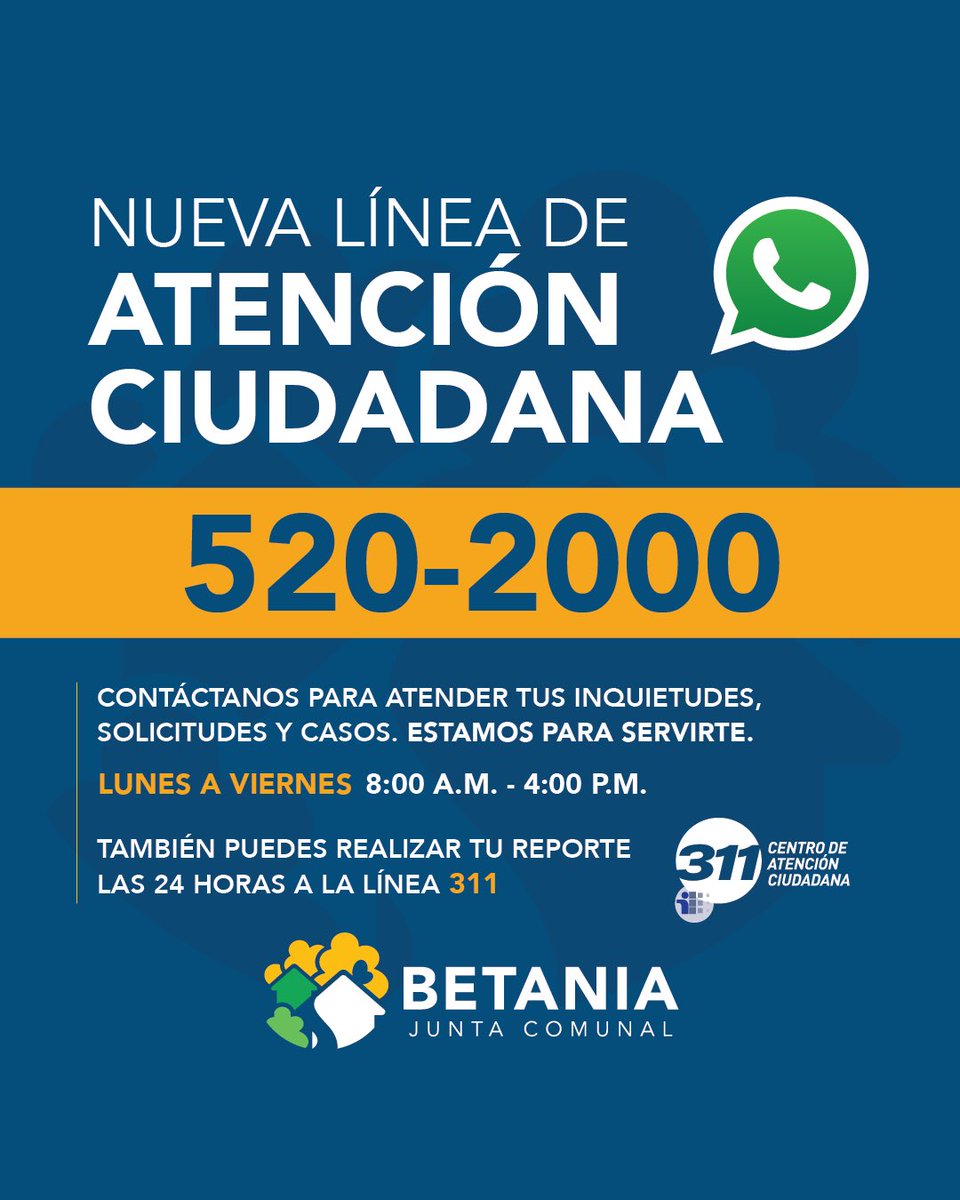 Junta Comunal Betania tweet media