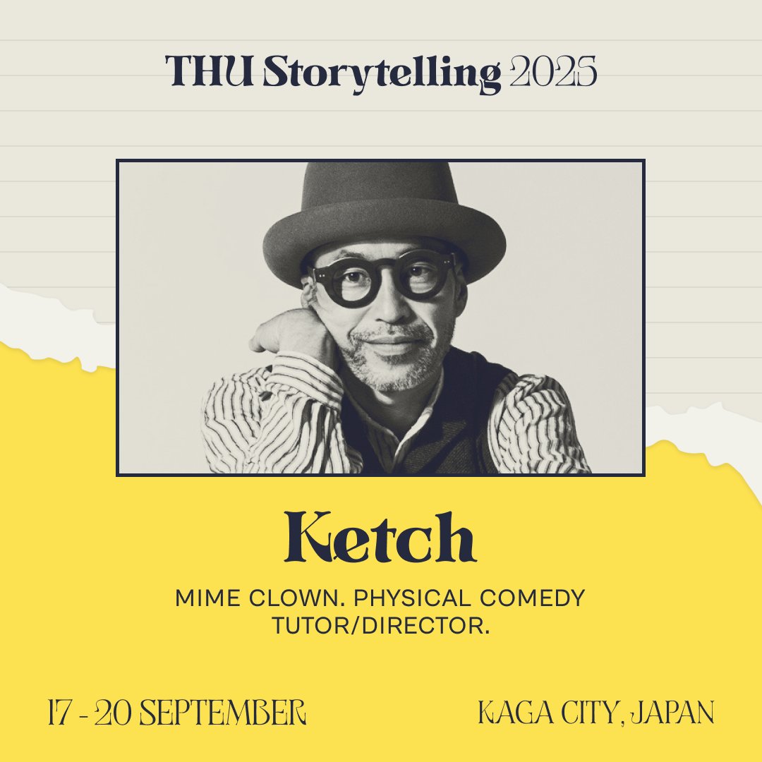 Trojan_Unicorn's tweet image. 📣 Line-up update: new Sensei confirmed! Join us in welcoming @Ketchcomedy to #THUStorytelling.
Don’t miss the opportunity to be inspired, learn, and connect with some of the brightest minds in the storytelling world.
👘 Learn more here: bit.ly/thustorytellin…