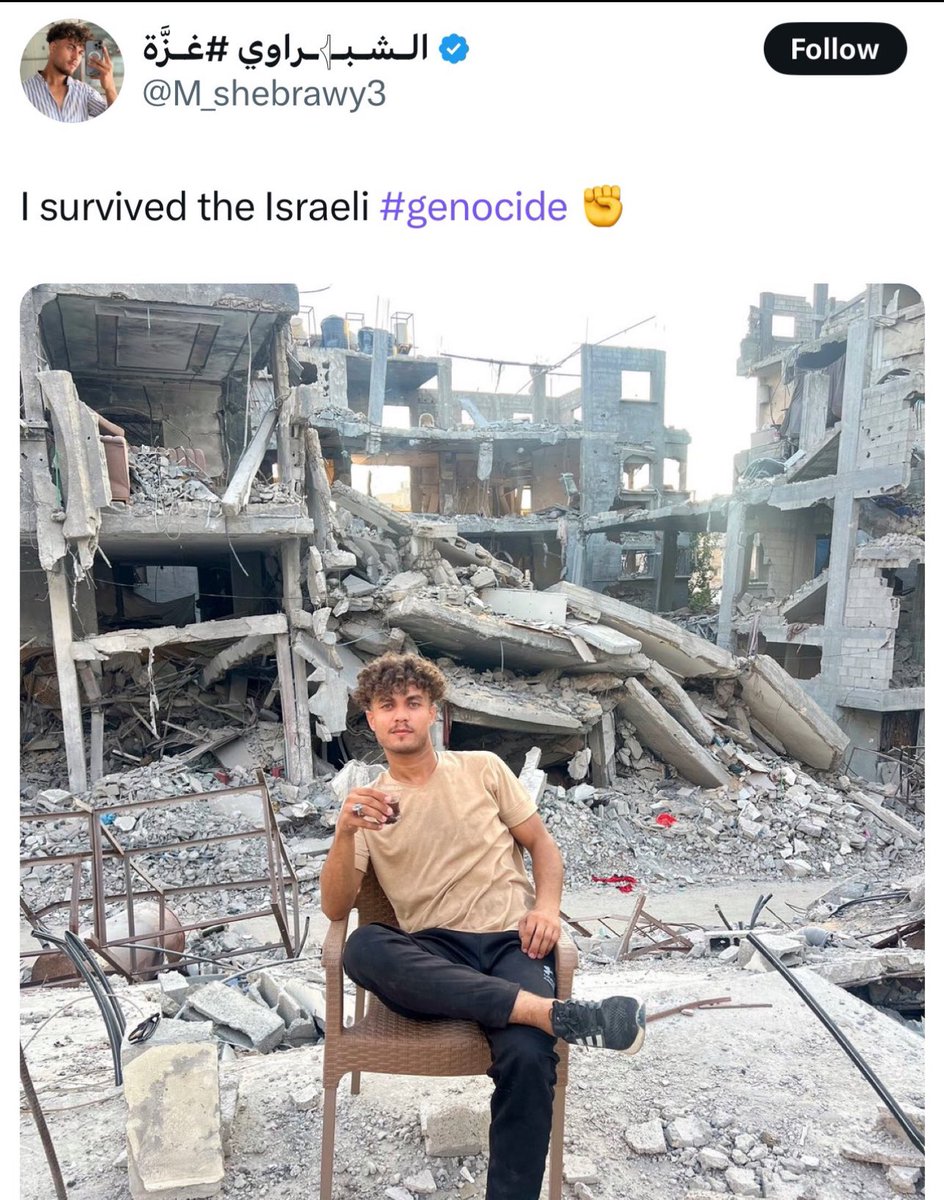 Azulay_the_gay's tweet image. When my husbandโs great-grandfather survived the genocide in Auschwitz, he wasnโt drinking coffee, wearing jeans, shoes, or looking freshly groomed. He weighed less than 40 kg, could barely stand, and had no hair.
What happened in Gaza wasnโt genocide-it was a war they started.
