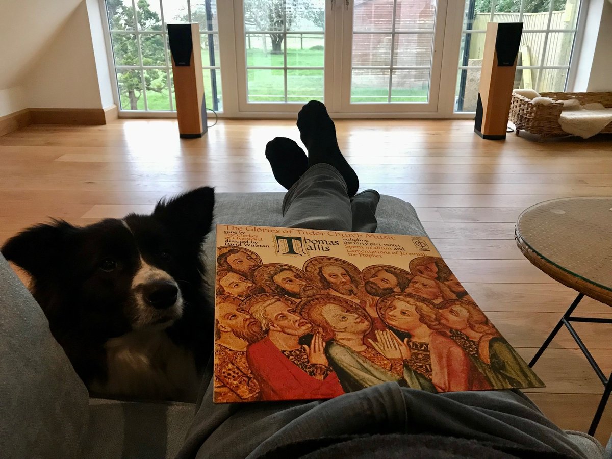 Pup has excellent taste in music (I bought this recording 50 years ago - a few clicks &amp; scratches now but still  favourite)