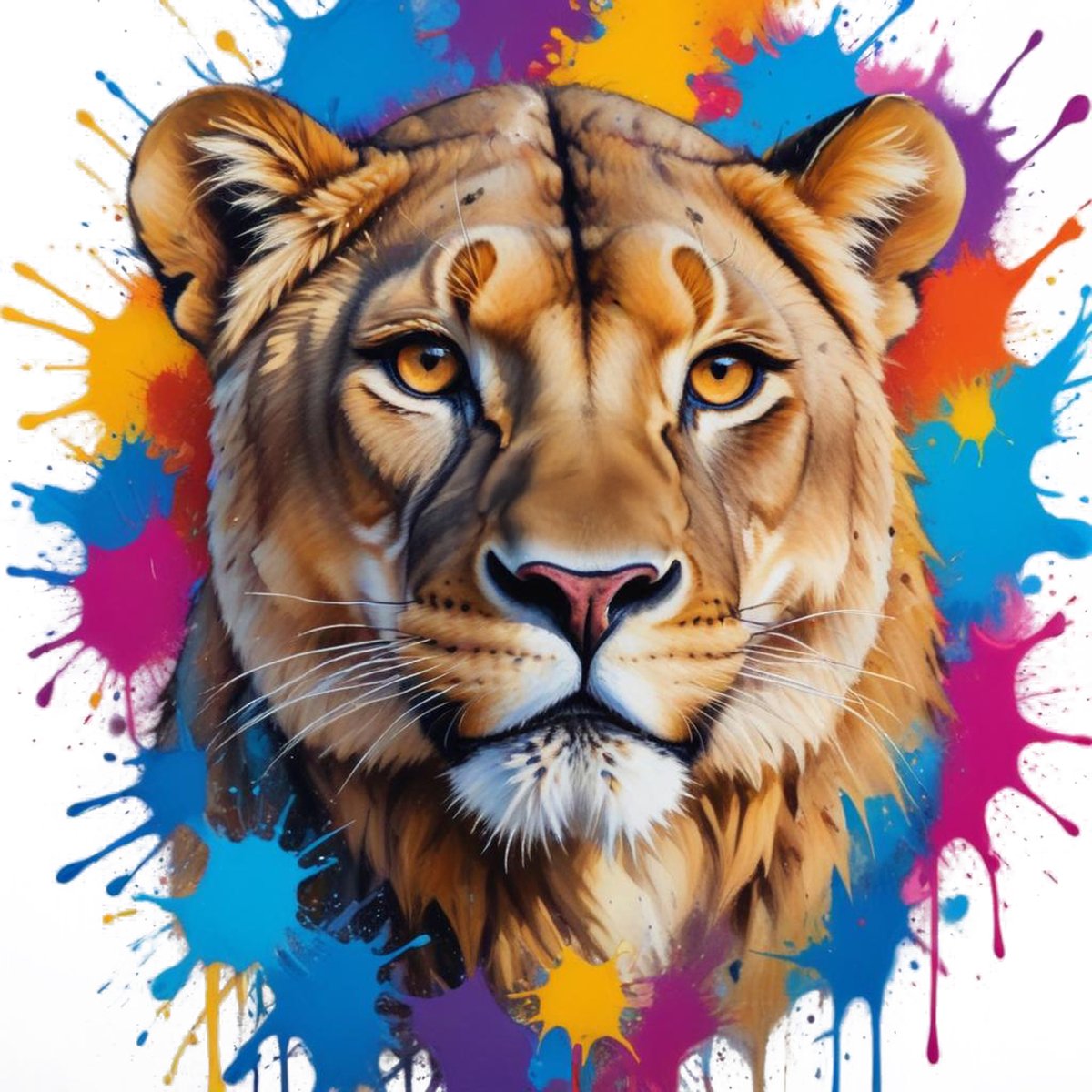 BarkCanvasNFT's tweet photo. π#SplatterLegions fam !
The poll has ended, thank you all so much for voting, liking and RT my first poll, for the next #SplatteredAnimal of the week !
The grand winner is the #Lioness with 2/3 of the votes!
Each copy of standard NFTs will be @ just 0.05POL
Stay tuned !!! https://t.co/6rxX2Z1GBx