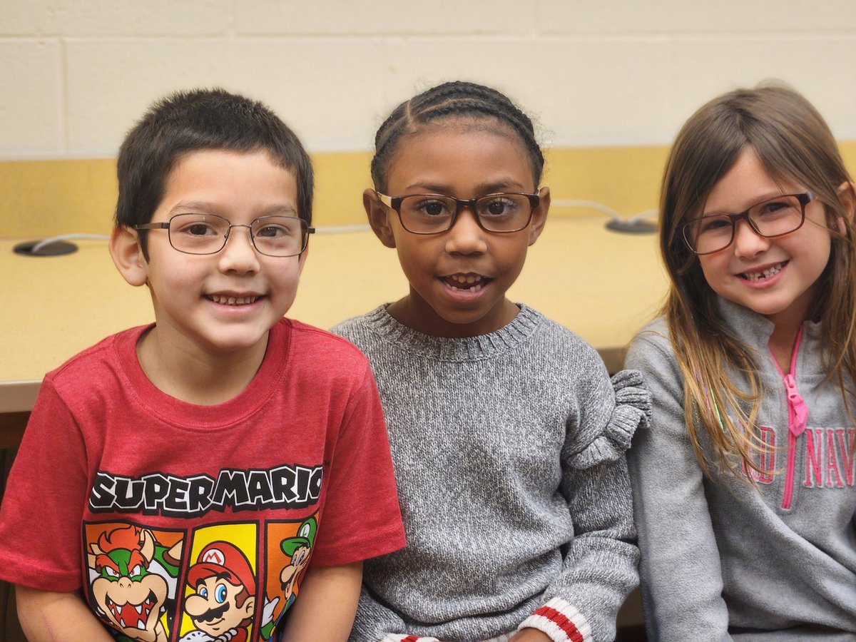 Thanks <a href="/ConexusVision/">Conexus for Children's Vision</a> our Scorpions are so excited to get their new glasses! #oneccps