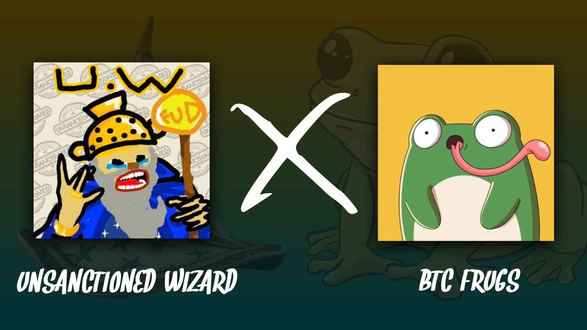 Frugs like the wizards, giveaway in discord for holders soon 🐸💚🧙‍♂️