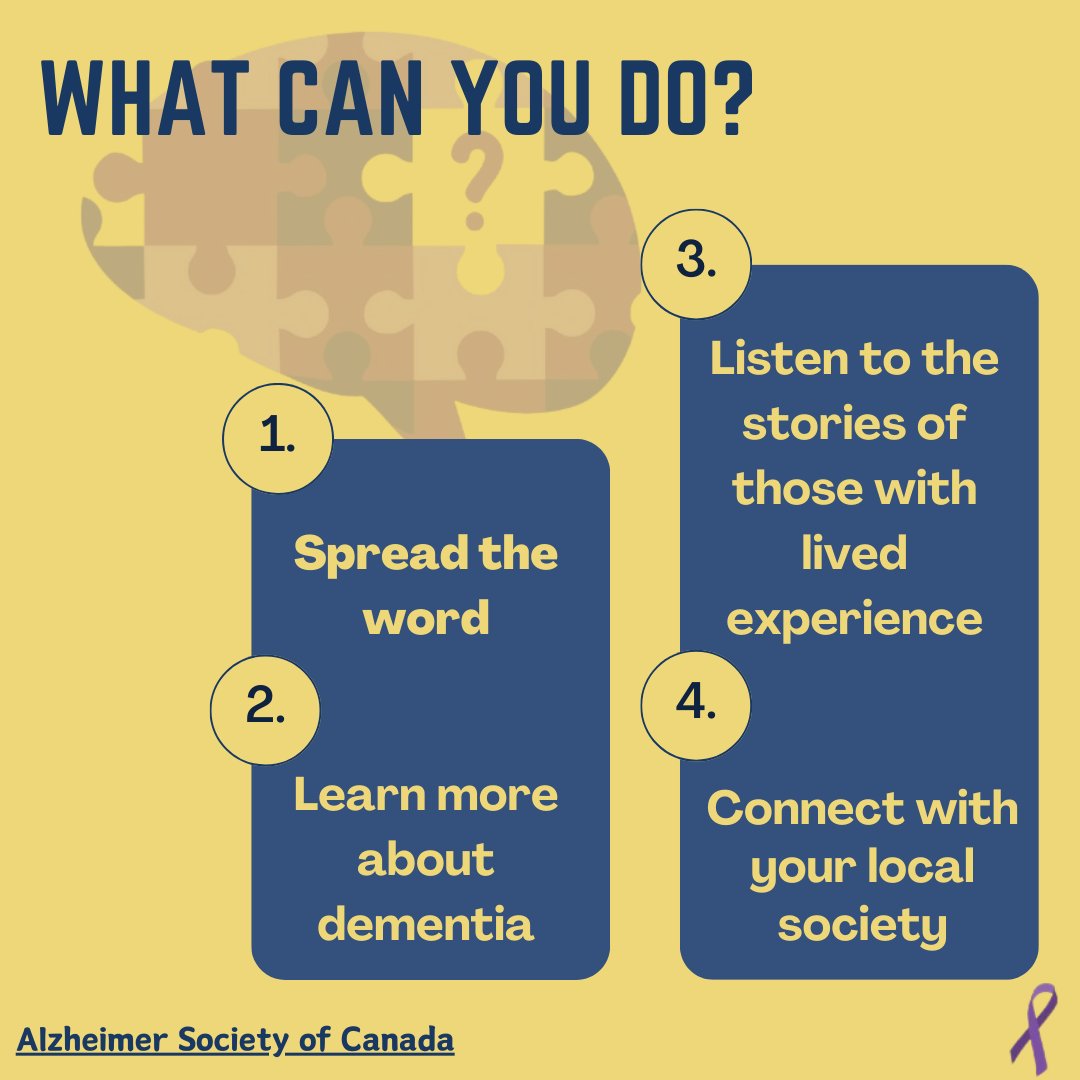 🧠💜January is Alzheimer's Awareness Month in Canada.
This January, the Alzheimer Society of Canada leads the charge in Alzheimer’s Awareness Month. Learn more about how you can make a difference👇: alzheimer.ca/en/about-demen…