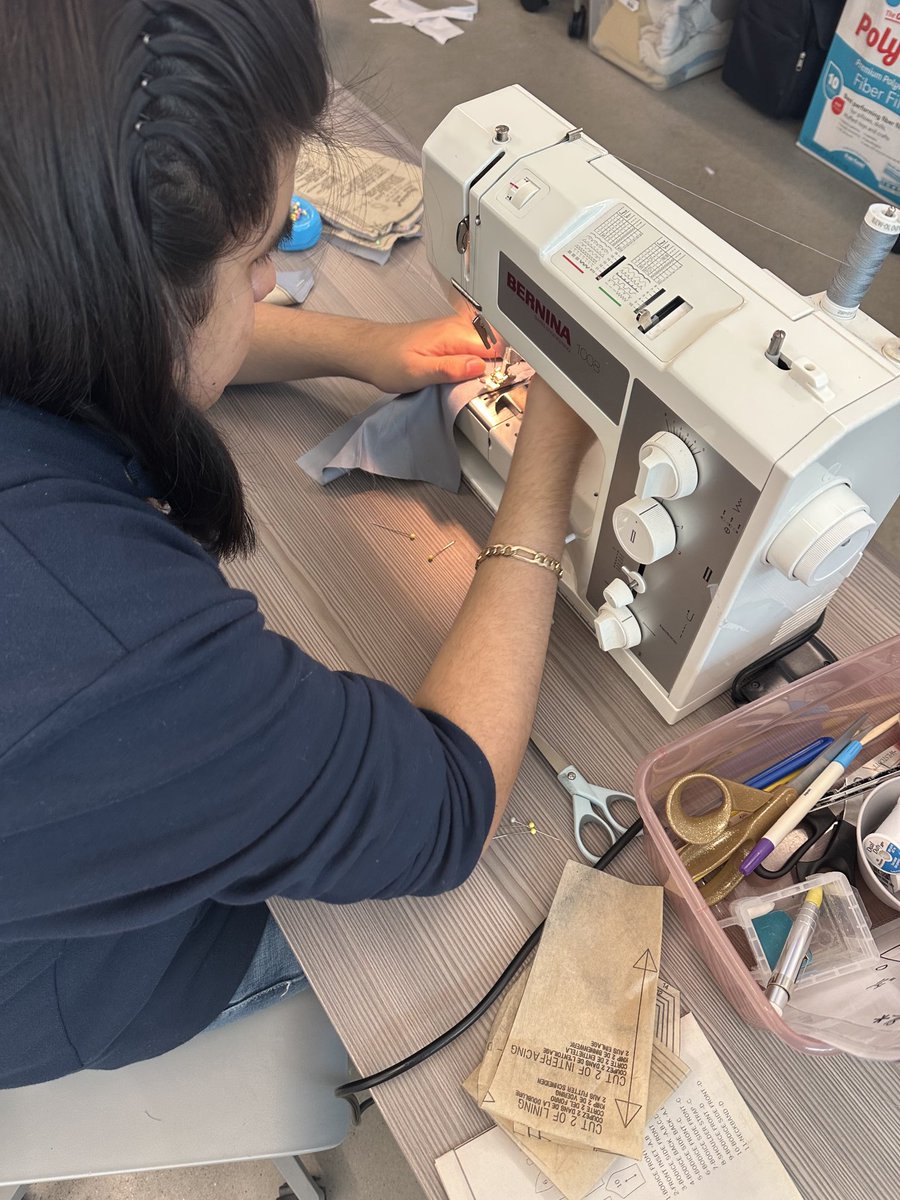 SNGalbraith's tweet photo. It’s Fashion show season!! #futurefashiondesigners ⁦@GR_CTC⁩ ⁦@gisdnews⁩ ⁦@gisdCTE_⁩ https://t.co/KhH8TnMq9z
