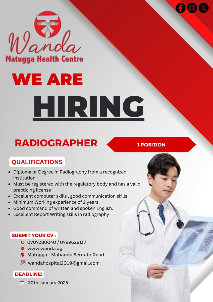 WandaHospital's tweet photo. Be part of our team https://t.co/OKAr9LZFtu