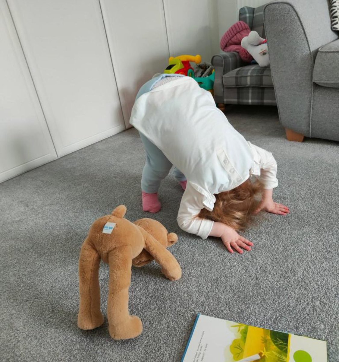 Meddy Teddy is the perfect toy to help kids and adults learn and have fun with yoga.