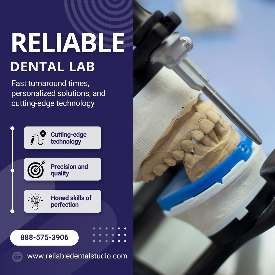 ReliableDentalS's tweet photo. What makes us the perfect partner?
✅ High-Quality Restorations
✅ Fast Turnaround Times
✅ State-of-the-Art Technology
Learn More: https://t.co/BWLbW0o6am
#ReliableDentalLab #DigitalDentistry #DentalLabPartner #DentalExcellence https://t.co/Np3wDs5Mt2