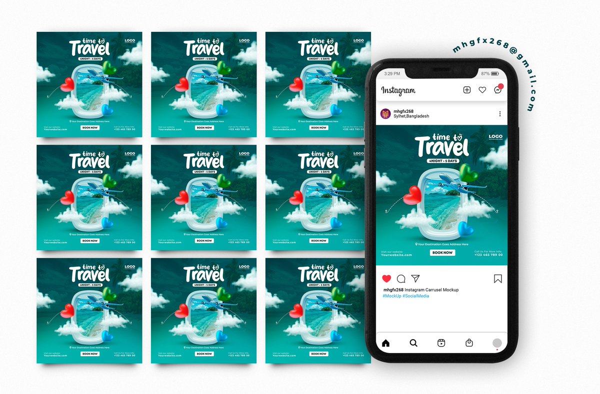 mhgfx26's tweet photo. Masha Allah
Travel Social Media Design 📷📷
📷 Bringing your travel dreams to life through impactful and creative designs!
📷 Click the link in the comment box to view the complete project!
#TravelGoals #Wanderlust #AdventureAwaits #TravelDesign #CreativeTravelContent #ExploreThe https://t.co/3agXc8FSOk
