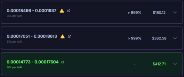 MdAmazingcrypto's tweet photo. Great launch by $AIAI with some big volume

Was able to catch a decent bit with tight overlapping ranges in the 80 bin step 5% making around 25% in 40 mins

Have moved over to the 20 bin to keep the print going https://t.co/i6YIUnSXCS
