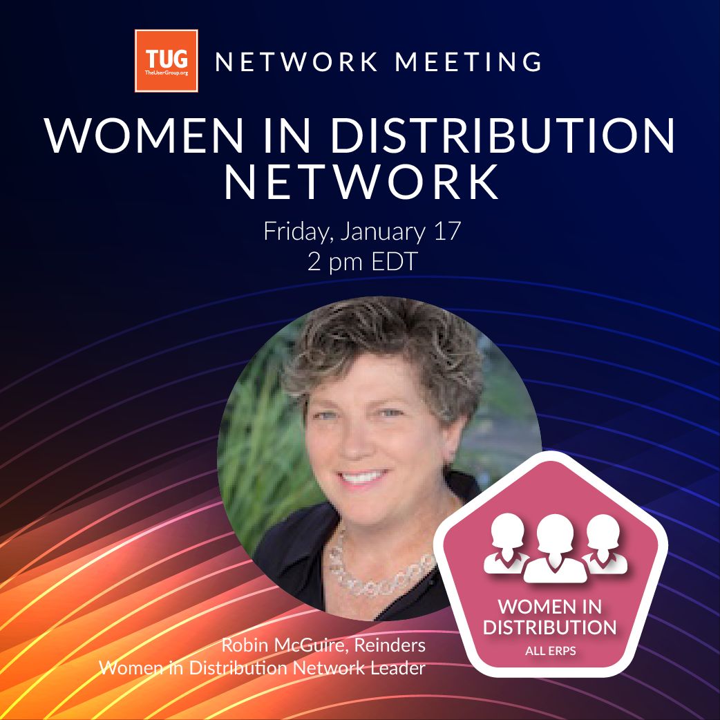 TUGconnects's tweet image. Join in tomorrow as we kick off a new webinar series celebrating the voices, stories, &amp;amp; successes of influential women who are shaping the future of distribution. Register here: buff.ly/4gYmI6M 

#InforDistribution
#Distribution
#TUGconnects365
#TC365
#womenindistribution