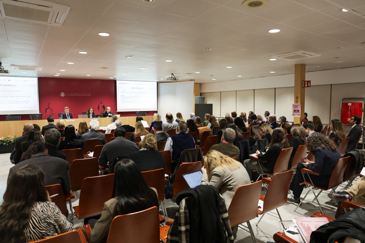 ICABarcelona's tweet photo. @ypavialalauze 6⃣ Parlem de l'habitatge, el crèdit públic i passius no exonerables amb @PauBallve, president de la Secció de Dret Concursal de l'ICAB; i Antonio Fuentes, magistrat. Modera la taula @nuria_flaquer, diputada de la Junta de Govern de l'ICAB. https://t.co/jaXsFbv927