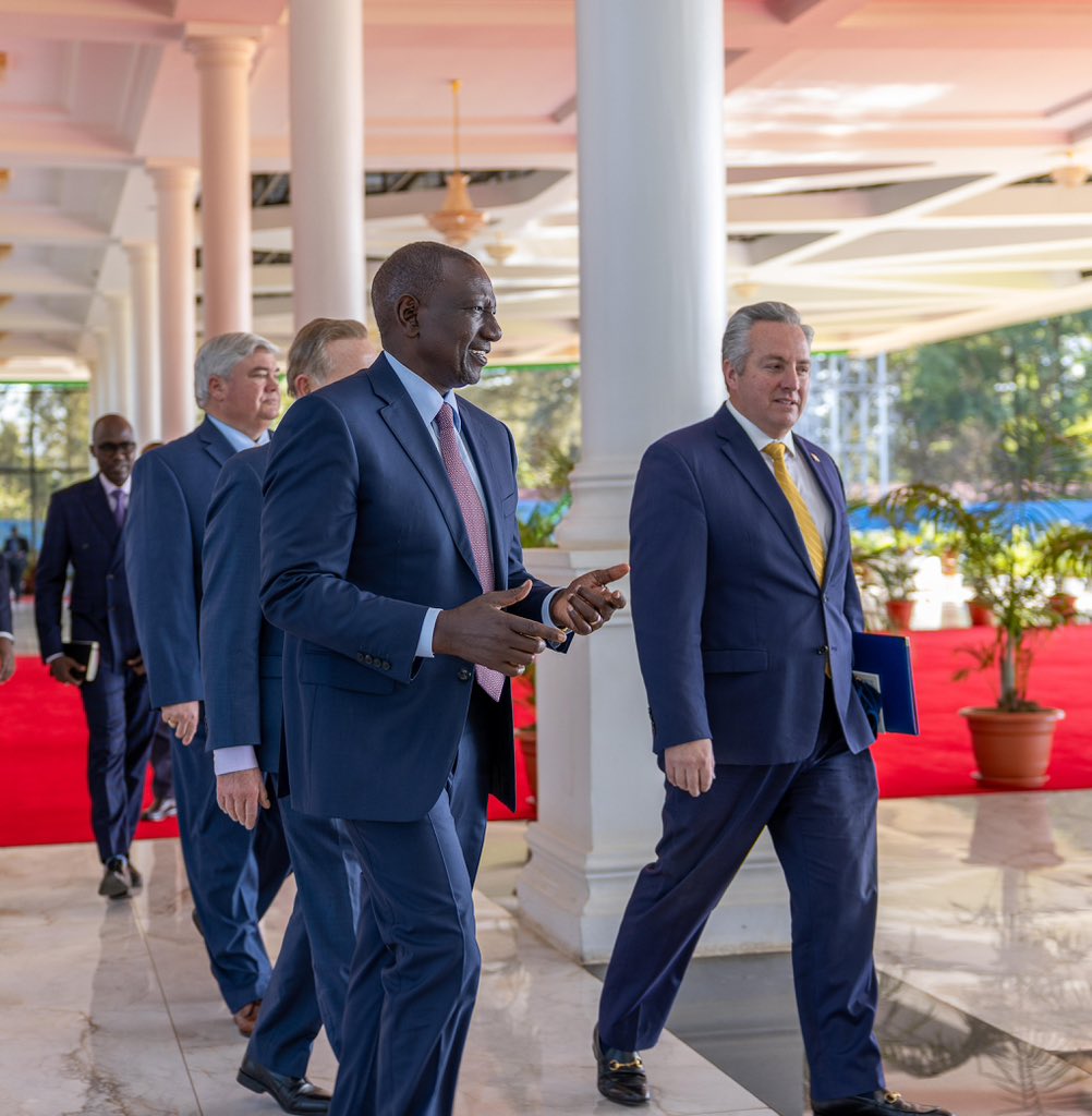 RollanRoberts's tweet photo. We had productive conversations with President of the Republic of Kenya, William Ruto. I support him and his plans for Kenya and his heart for the whole of Africa. He is key to bringing peace to the region and increased prosperity to the continent. https://t.co/YDebxVOIMR