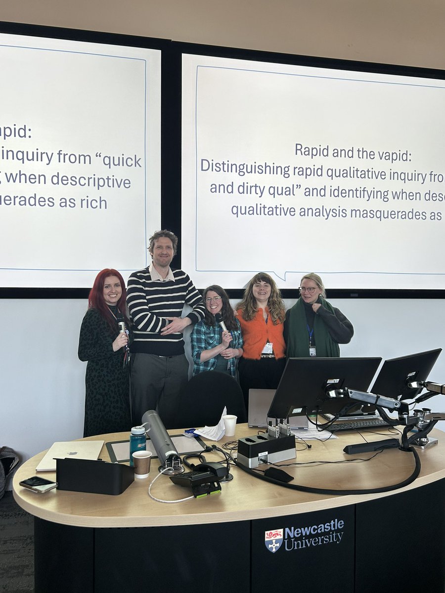 QualSIG (@nu_qualsig) on Twitter photo Some interesting insights from some of our NUQualSIG committee members on ‘quick & dirty qual’ research - when is it appropriate and how do we reconcile with our own standards as trained qualitative researchers? #NUQualSIG2025 <a href="/BKBareham/">Dr Beth Bareham</a> <a href="/SRussellPhD/">Siân Russell</a> <a href="/RachelStocker/">Dr Rachel Stocker</a> <a href="/MattBreckons/">Matt Breckons</a> Some interesting insights from some of our NUQualSIG committee members on ‘quick & dirty qual’ research - when is it appropriate and how do we reconcile with our own standards as trained qualitative researchers? #NUQualSIG2025 <a href="/BKBareham/">Dr Beth Bareham</a> <a href="/SRussellPhD/">Siân Russell</a> <a href="/RachelStocker/">Dr Rachel Stocker</a> <a href="/MattBreckons/">Matt Breckons</a>