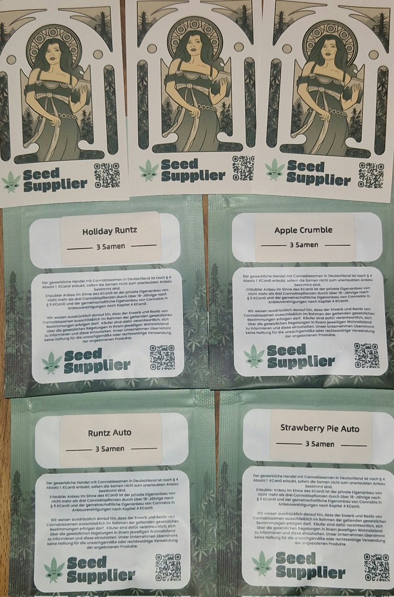 Danke an <a href="/seed_supplier/">seedsupplier.de</a> 
#lovegrowing
#Homegrow 
#seedbank
#weed
#growyourown