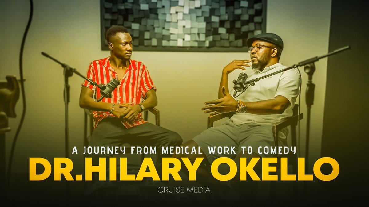 Who swaps Medicine for Comedy? 

We bring you the story of <a href="/DrHilaryOkello/">Dr Hilary Okello</a> from human medicine to 'Co-medicine' exclusively on our first time Nilotoliq Podcast premiering tomorrow at midday. 

Watch here:

youtu.be/e9dnN_WZdZg?si…