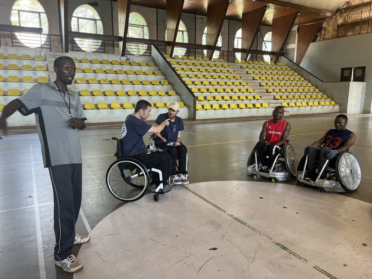 rugby_uganda's tweet photo. Scenes from day 1 and Day 2 of our Wheelchair Rugby training camp https://t.co/FlcOhWpekJ