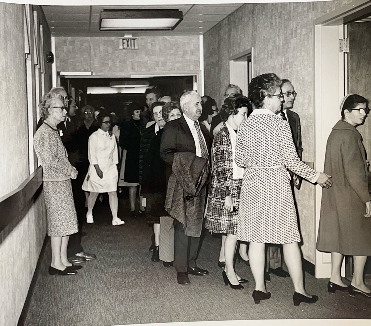On February 2, 1975, some 3,500 people were greeted by staff and volunteers at Moravian Manor’s first open house. In addition to locals, several Moravian Churches hired buses to transport their members from distant congregations. 
#TBT #seniorlivingcommunity #moravian #Lititz
