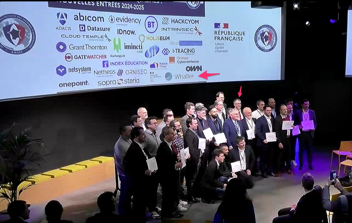 faure_t's tweet photo. Très grande fierté de faire partie des entreprises qui ont des solutions qualifiées par l'@ANSSI_FR 💪🇫🇷 https://t.co/ZeefO0afzL