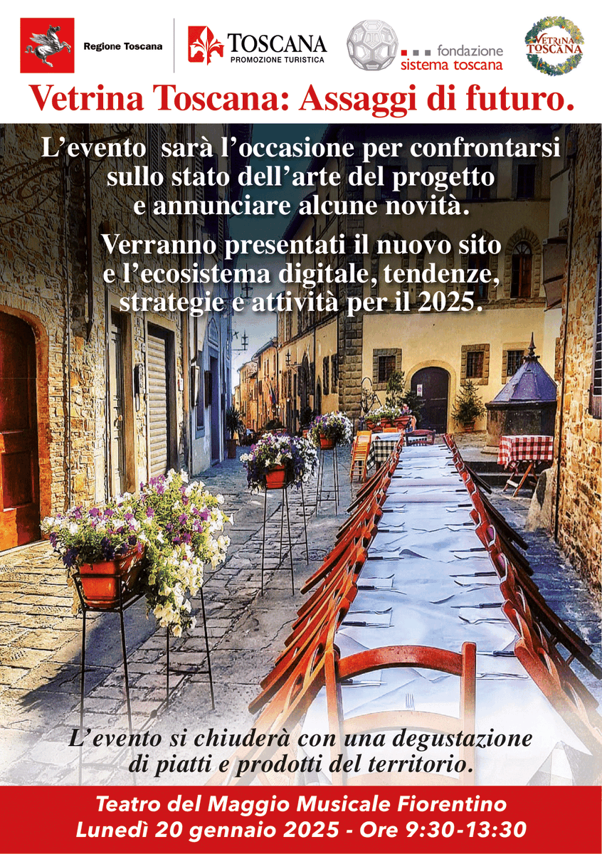 AnciToscana's tweet photo. @VetrinaToscana, lunedì 20 gennaio dalle 9.30 al Teatro del Maggio si terrà una mattinata dedicata al progetto 
Per Anci Toscana interverrà la nostra responsabile di settore Marina Lauri https://t.co/9IYRrEZLot