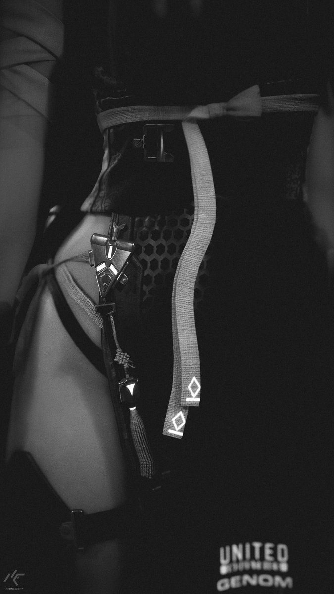 neonescent's tweet photo. Smile when you leave
#StellarBladePhotomode 

Black Kunoichi Outfit in #StellarBlade https://t.co/r1zC2lueIq