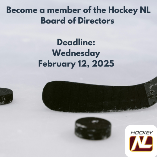🚨Hockey NL is seeking passionate individuals to join the Board of Directors! If you're committed to the growth and governance of hockey in NL, apply by Feb 12, 2025. Make an impact as a volunteer director! 🏒

For more info: hockeynl.ca/join-the-hocke…

#HockeyNL  #Volunteer