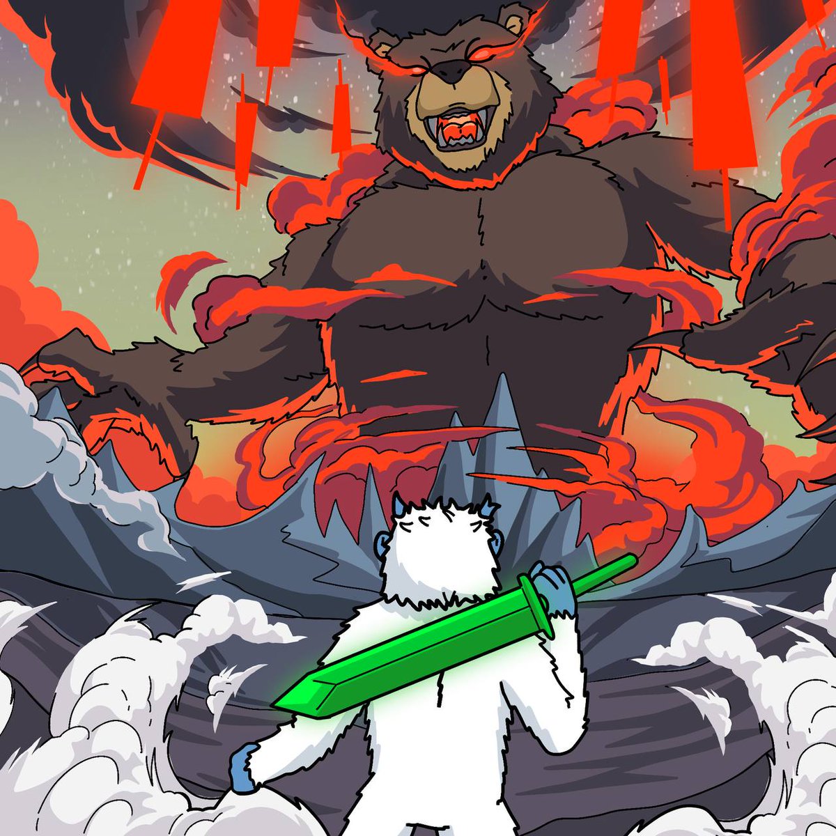 lofitheyeti's tweet photo. David vs Goliath 🗡️ https://t.co/I7eYDFYnUz