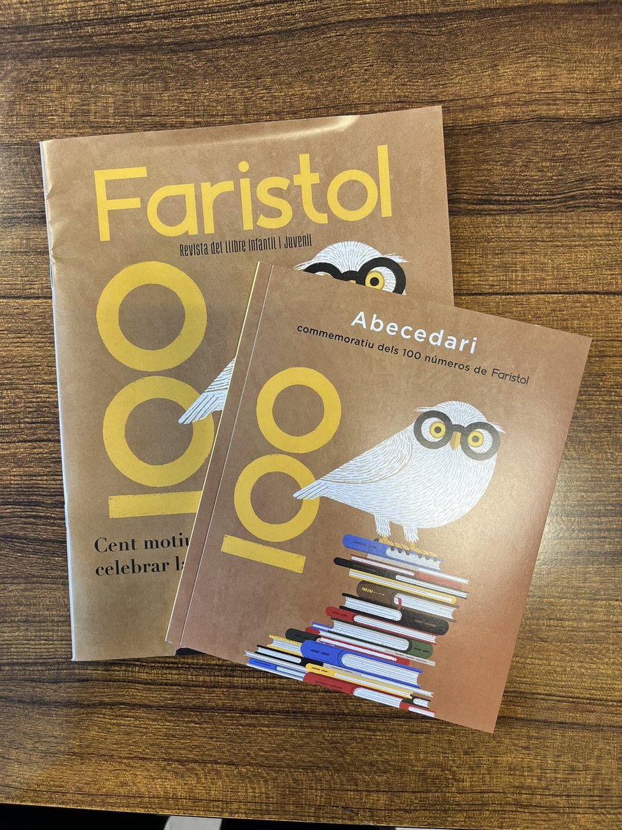 Mònica Estruch (@monica_estruch) on Twitter photo Això que han fet els de la revista Faristol per celebrar els seus 100 primers números és tan i tan bonic que no ho pot ser més! Enhorabona, <a href="/Ibbycat_Consell/">Ibbycat | Consell Català de LIJ</a> ! #LiJ Això que han fet els de la revista Faristol per celebrar els seus 100 primers números és tan i tan bonic que no ho pot ser més! Enhorabona, <a href="/Ibbycat_Consell/">Ibbycat | Consell Català de LIJ</a> ! #LiJ