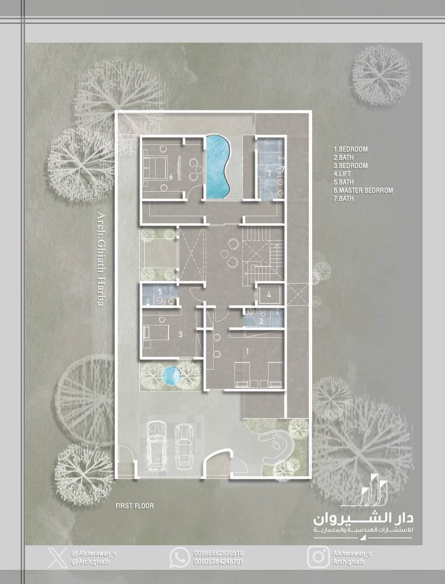 arch_ghiath's tweet photo. مخططات معمارية لفيلا سكنية دورين على أرض ١٦*٣٠ مع واجهات مودرن تجمع بين الجرأة والأناقة ✨مع تفاصيل الأقواس المضيئة التي تضفي لمسة من الفخامة، 👌🏻وتناسق الألوان المحايدة الذي يعزز جمال التصميم العصري 🌟🏛️  

تصميم المهندس المعماري: غياث عبدالحميد حربا 👷🏼‍♂️ 
المهندسة: مزنة مصطفى زيدان 👷🏻‍♀️

الرياض - المملكة العربية السعودية 📍
📞 تواصل معنا الآن وابدأ مشوارك نحو تصميم فريد!!

 https://t.co/rPWw8xdesK

#riyadh #facade #SaudiArabia #الرياض_الان #واجهات