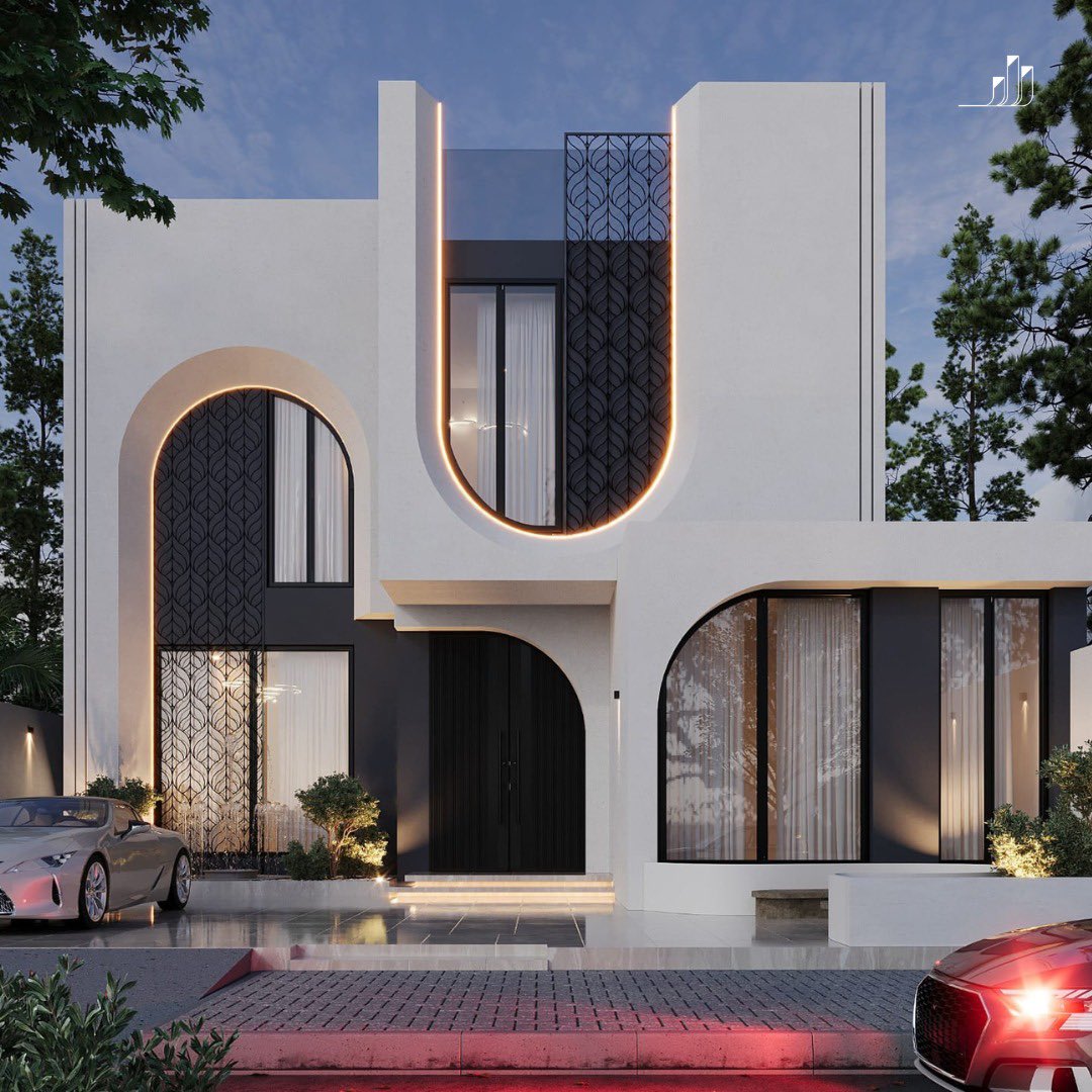 arch_ghiath's tweet photo. مخططات معمارية لفيلا سكنية دورين على أرض ١٦*٣٠ مع واجهات مودرن تجمع بين الجرأة والأناقة ✨مع تفاصيل الأقواس المضيئة التي تضفي لمسة من الفخامة، 👌🏻وتناسق الألوان المحايدة الذي يعزز جمال التصميم العصري 🌟🏛️  

تصميم المهندس المعماري: غياث عبدالحميد حربا 👷🏼‍♂️ 
المهندسة: مزنة مصطفى زيدان 👷🏻‍♀️

الرياض - المملكة العربية السعودية 📍
📞 تواصل معنا الآن وابدأ مشوارك نحو تصميم فريد!!

 https://t.co/rPWw8xdesK

#riyadh #facade #SaudiArabia #الرياض_الان #واجهات