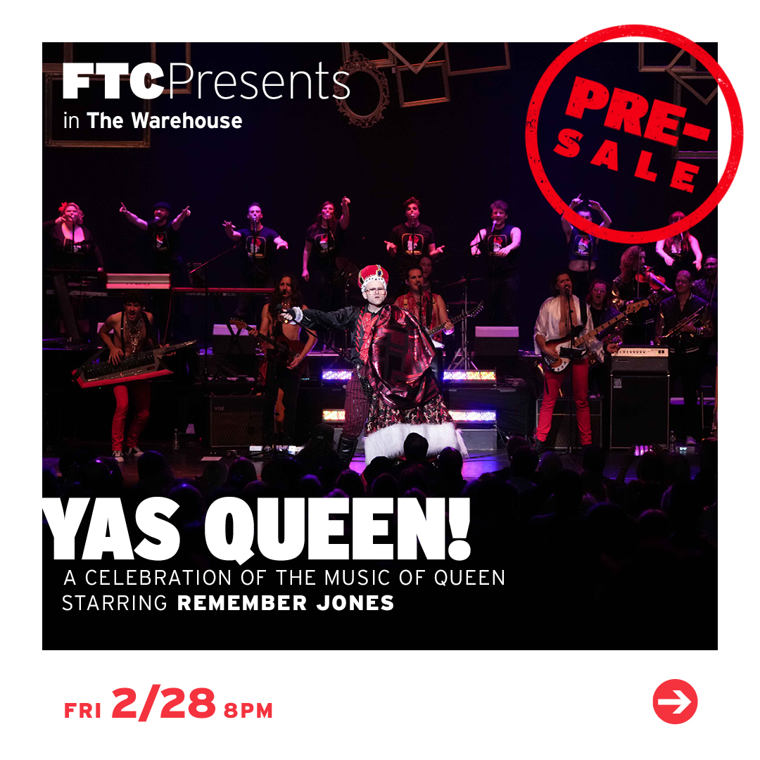 Fairfield Theatre Co (@ftcpresents) on Twitter photo MEMBERS BUY NOW 💥 Don't miss <a href="/remember_jones/">Remember Jones</a> 's return to FTC FEB 28 as they perform an over-the-top theatrical celebration of the trailblazing music of QUEEN in The Warehouse ♥️ 👑
**This is a RESERVED seating show and tickets will go fast! Don't wait to secure the best seats MEMBERS BUY NOW 💥 Don't miss <a href="/remember_jones/">Remember Jones</a> 's return to FTC FEB 28 as they perform an over-the-top theatrical celebration of the trailblazing music of QUEEN in The Warehouse ♥️ 👑
**This is a RESERVED seating show and tickets will go fast! Don't wait to secure the best seats