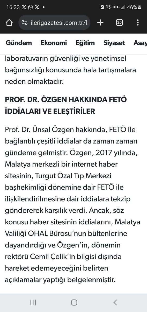 Derin_mavi89's tweet photo. Alişan Yıldıran hocanın laboratuvarıni yıkan bir baş hekim hangi gücü arkasina almıştır diye merak ettik. Şöyle bir şey çıktı karşımıza 👇

#AlişanYıldıranGururumuzdur https://t.co/tmq3FGhvVr