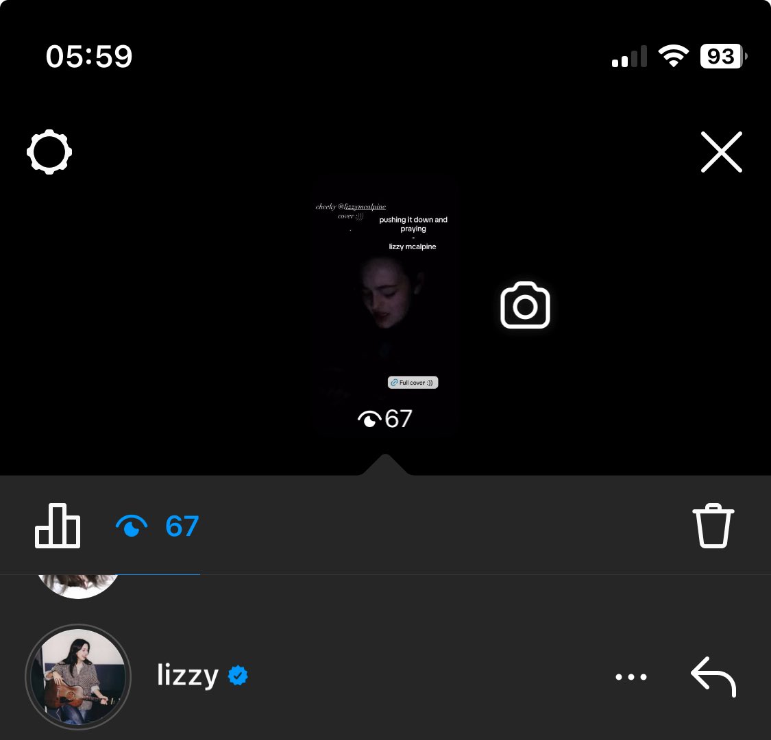 eliibossanova's tweet photo. lizzy mcalpine has heard me sing. life = complete 
(full cover @stateofeloise on tiktok)
@LizzyMcAlpine @lizzymclpnews https://t.co/YXRQAzLzjH