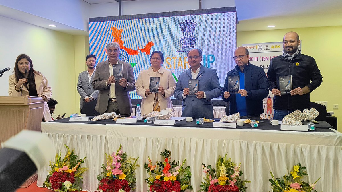 RestoneGroup's tweet photo. Today @ceo_acic ACIC IIT ISM Foundation Celebrates National Startup Day 2025
@dutta70 @nayanb @IITISM_DHANBAD 
#The_Next_Wave https://t.co/XaLDF2UThW