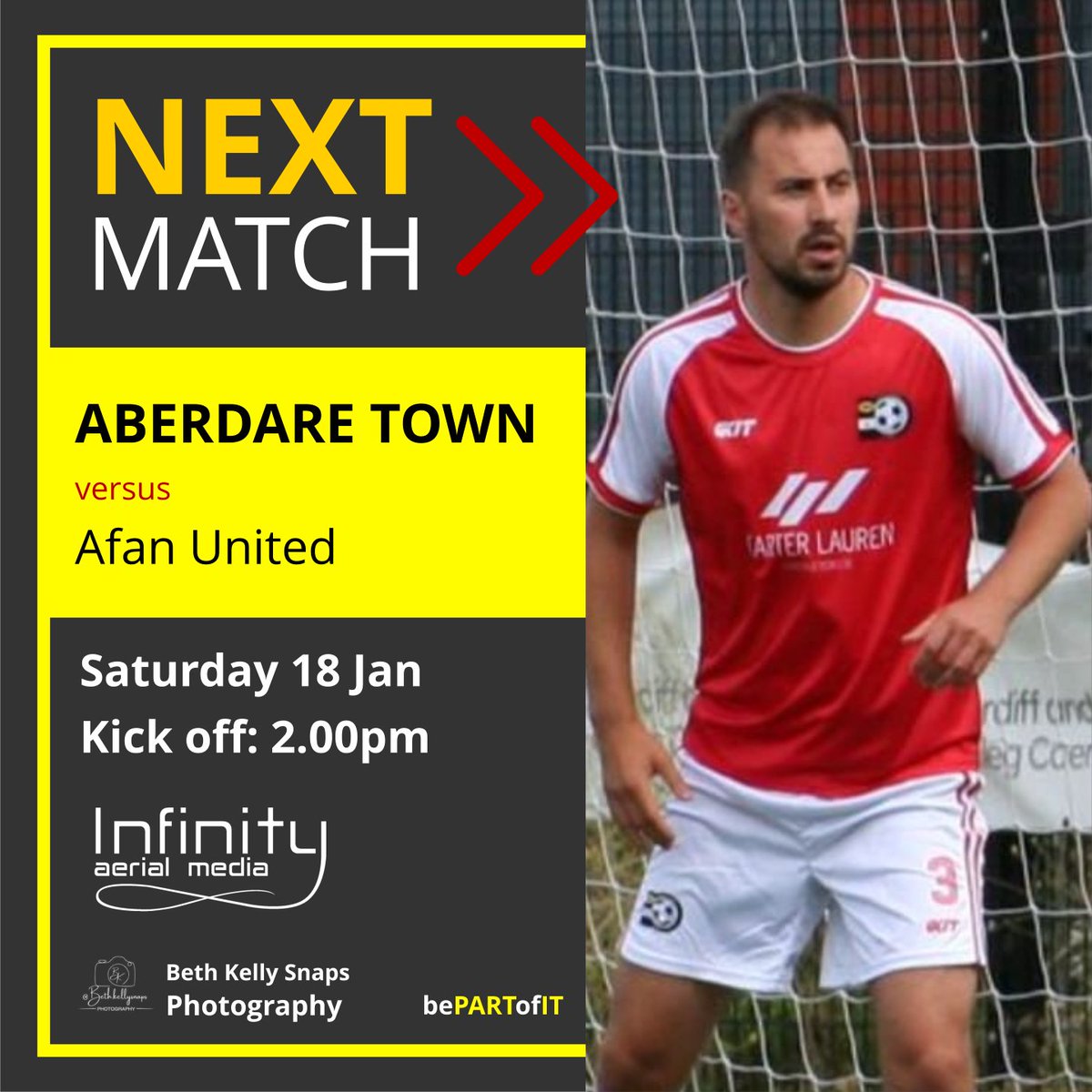 WHEN SATURDAY COMES...
After a delayed start to 2025 due to the weather we are back underway this Saturday as we welcome <a href="/AfanUnited_FC/">Afan United FC</a> (ko 2pm) in the <a href="/SWPLInfo/">South Wales Premier League</a> Championship. Come down and support the lads #uppatown