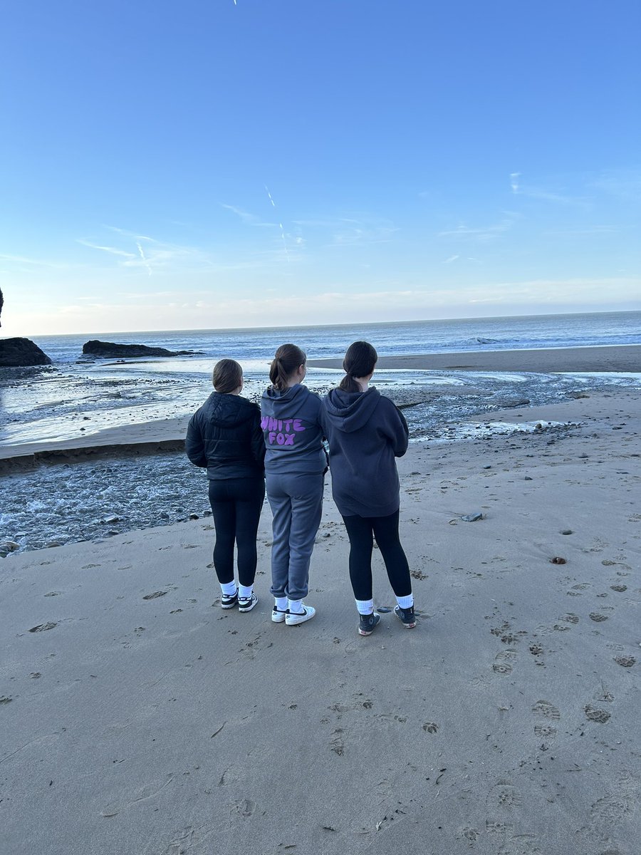 CymraegMrsV's tweet photo. Year 8 @NewportH are  still having lots of hwyl @llangrannog1932 https://t.co/mC8arQODCL