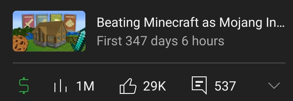 Finally a video with over 1 million views😏